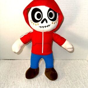 Disney Pixar 1995 Coco Miguel  plush Day of the Dead 13” plush skeleton ch